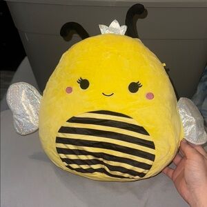 Sunny (Crown) the Bee Squishmallow 12”